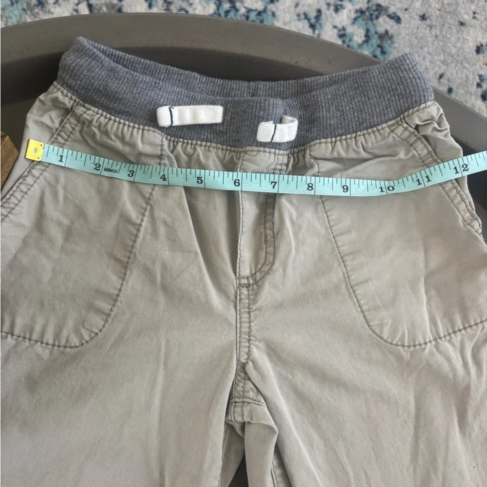 Carter's Gray and Cream Kid's Pants Size 7